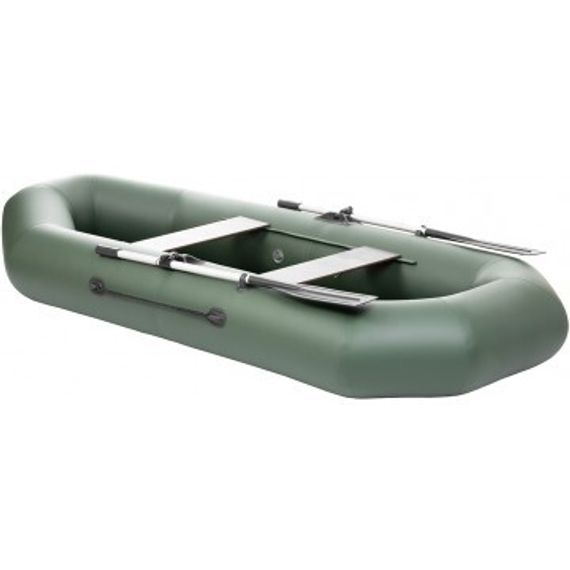 Лодка Тонар Шкипер А280 (надувное дно) (зеленый)