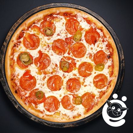 Пицца ПЕППЕРОНИ с ХАЛАПЕНЬО