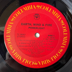 Винтажная виниловая пластинка LP Earth, Wind and Fire Powerlight (USA 1983)