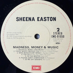 Виниловая пластинка Sheena Easton- Madness, Money And Music LP
