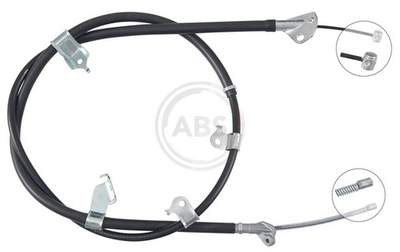 A.B.S. - 5202672-ADR - Cable Pull, parking brake - Na nasem stanju artikl proizvodaca ADRIAUTO.