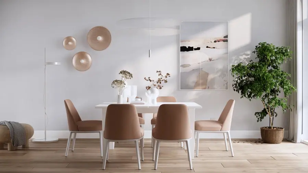 Стол раздвижной  -  аналог IKEA/STORNÄS/СТОРНАС /ШАНЬ/ ИКЕА,  147/204x95см, белый
