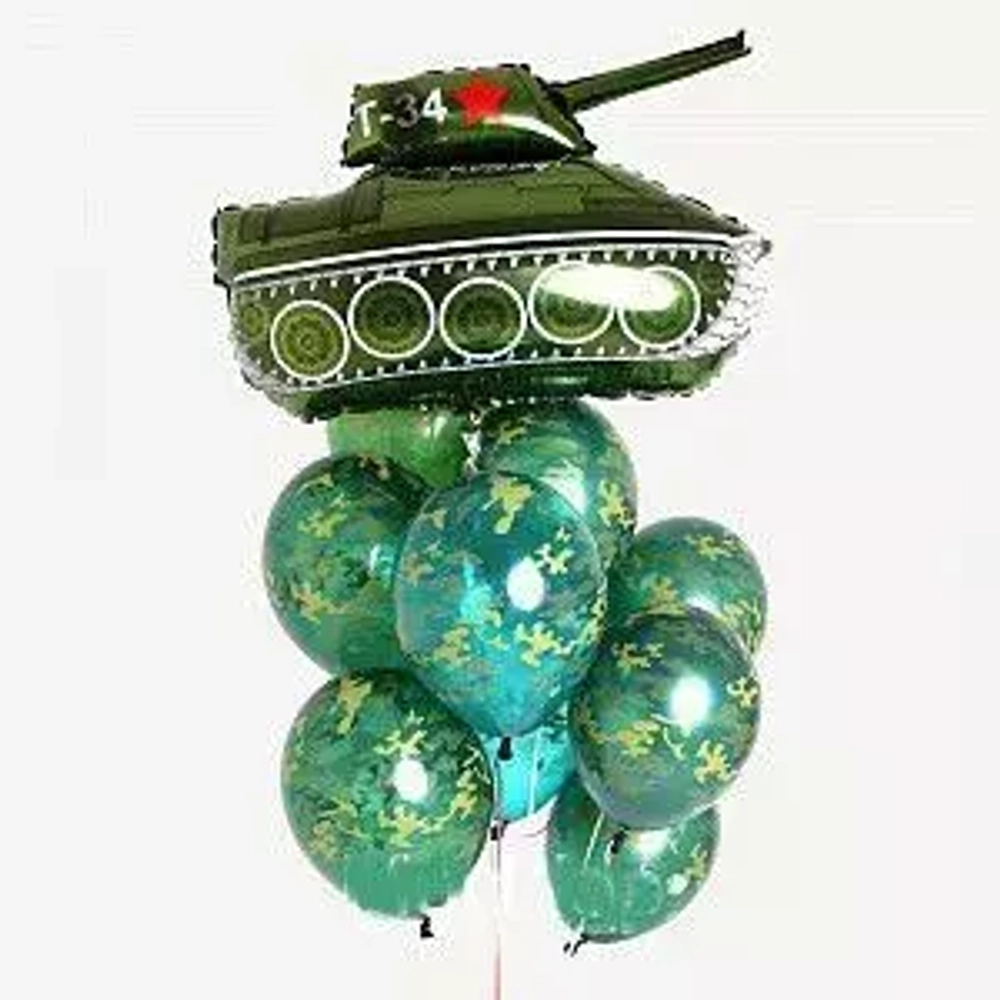Букет шаров «Танкист»