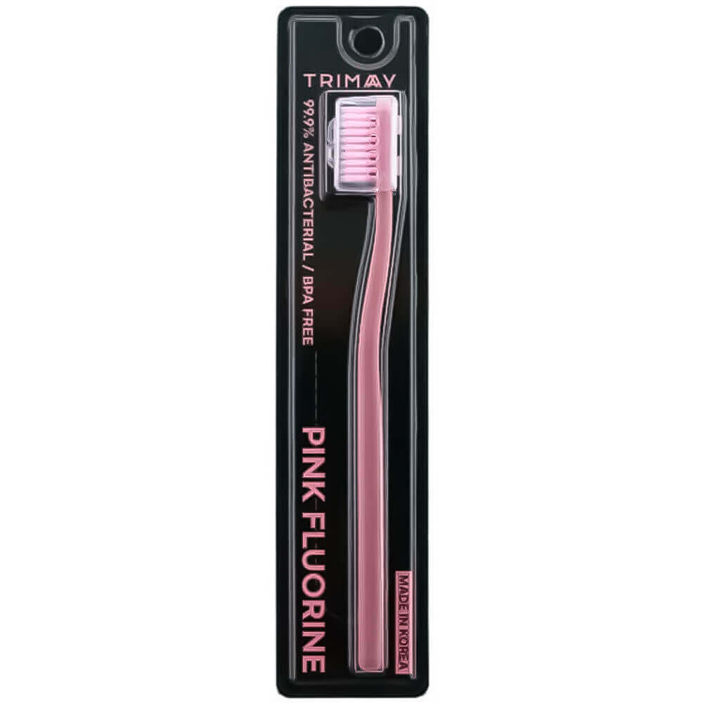 Зубная щетка с фтором TRIMAY Pink Fluorine Toothbrush