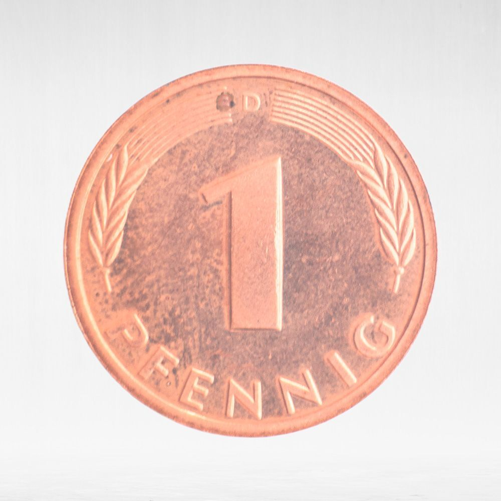 Germany, 1 Pfennig, 2001, (Munich Mint - "D"), XF