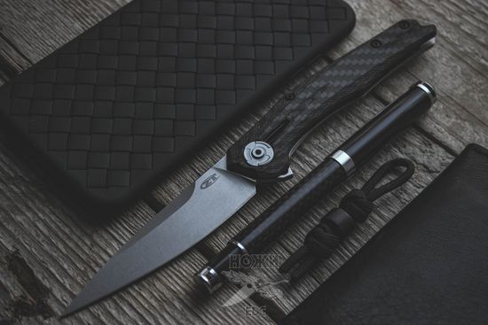 Складной нож Zero Tolerance 0707 c клинком из стали CPM-20CV, рукоять титан / карбон