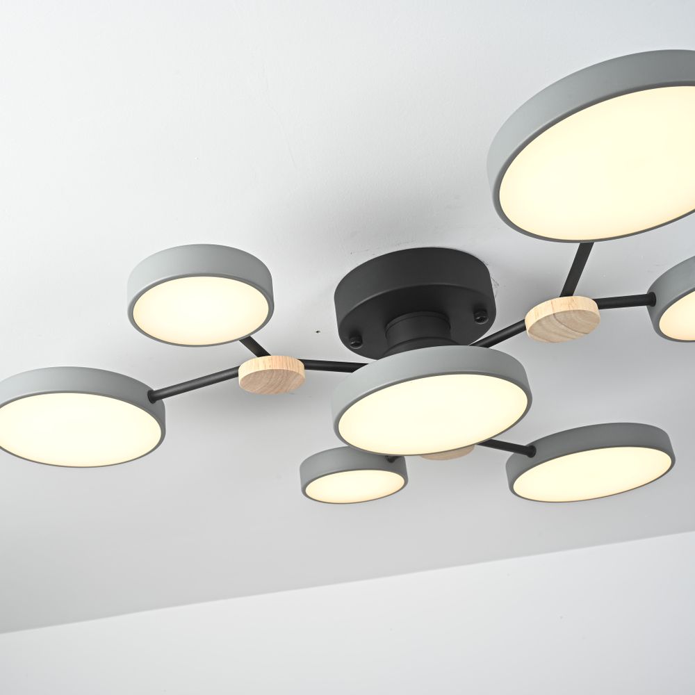 Потолочная Люстра Gamma D88 Grey By Imperiumloft