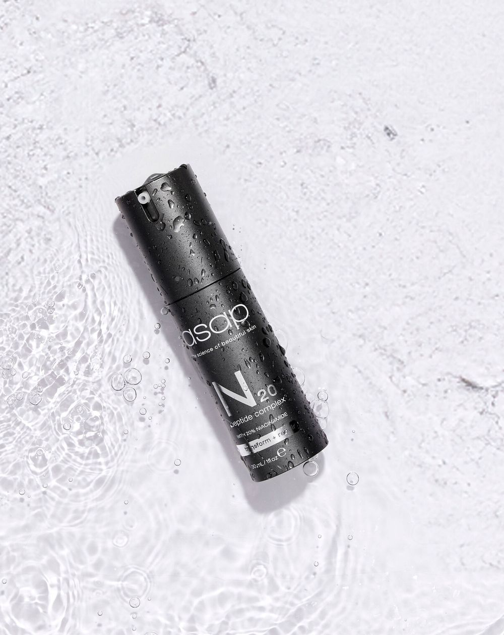 Asap N20 Peptide complex, 30 ml / Антивозрастная сыворотка с пептидным комплексом и ниацинамидом