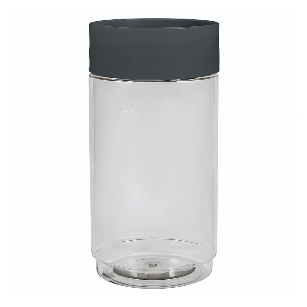 Емкость для сыпучих продуктов "Asti" 1,0л (черный)