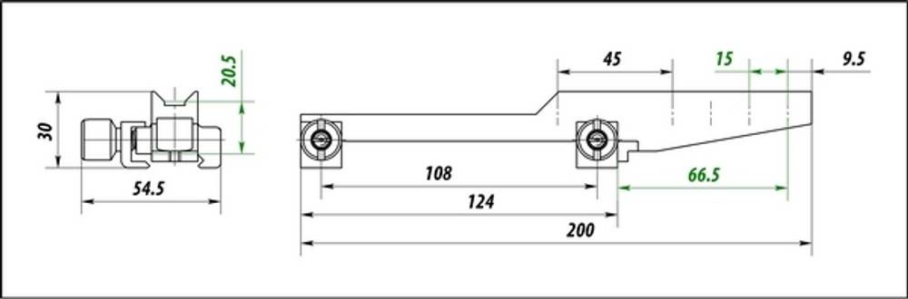 Кронштейн с планки Picatinny/Weaver на призму АЛ6.133.336