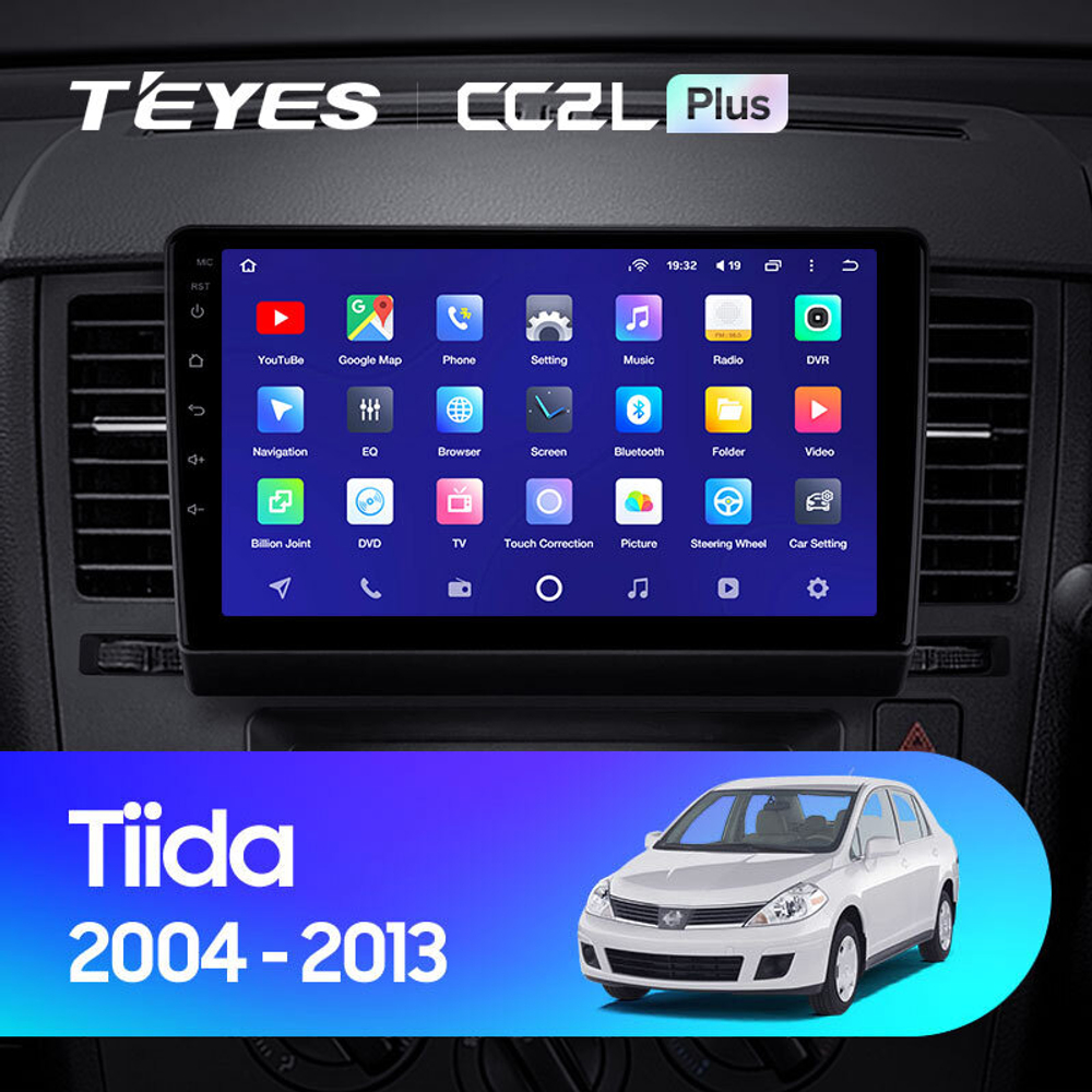 Teyes CC2L Plus 9" для Nissan Tiida 2004-2013