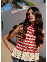 Топ крючком с воланом "Setapura"