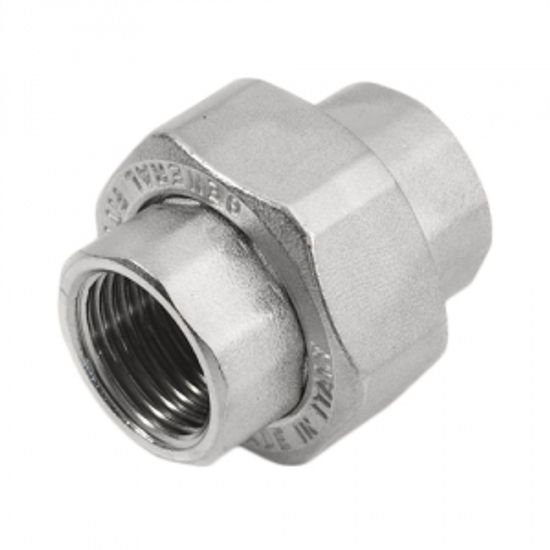 Разьёмное соединение американка Stout 3/4" ВР с внутренней резьбой никелированное SFT-0034-000034