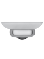 Мыльница с держателем WONZON & WOGHAND EASY, Хром (WW-8122)