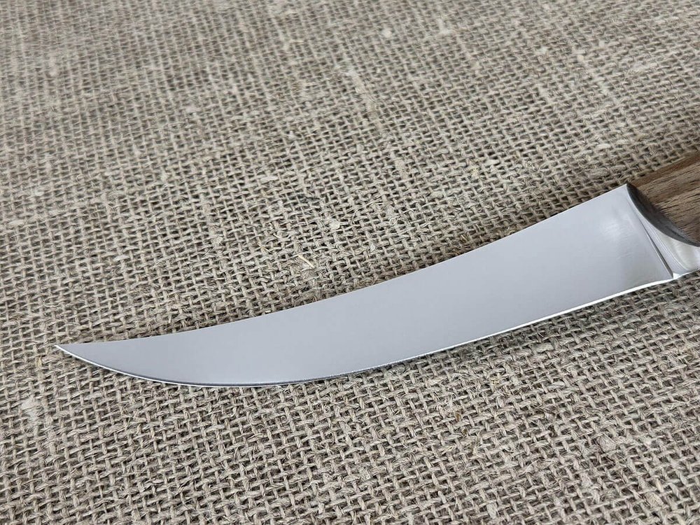 Филейный нож, сталь 95Х18, рукоять Орех