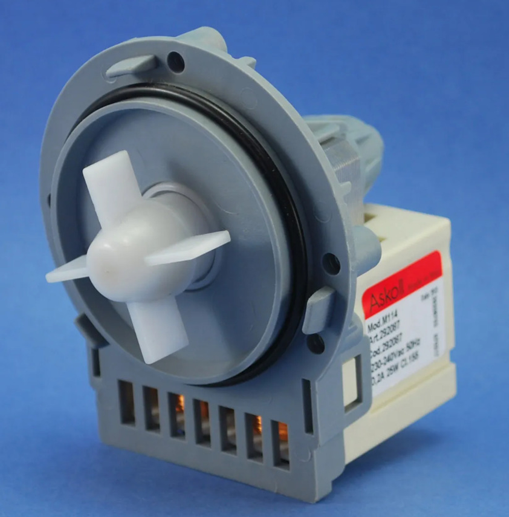 Помпа на 3 винтах, универсальная Askoll 25W старого образца Indesit PMP001UN