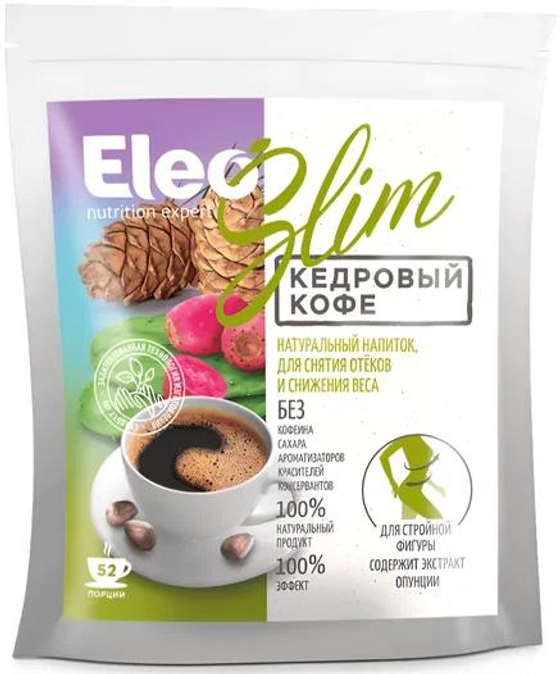 Кофе кедровый Slim снижение веса Eleo 130г