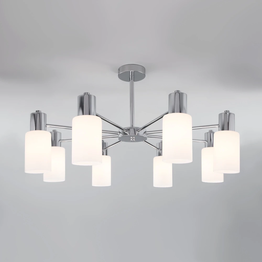 Потолочная люстра Eurosvet VEGGA 70160/8 хром 4690389178764