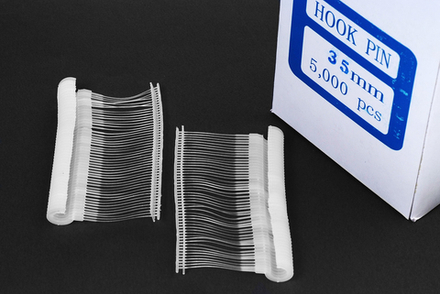 Биркодержатель пластиковый Hook pin 35мм 5000 шт/уп цена за уп (PP Hook Tach PBHK35 AD PH011-35 )
