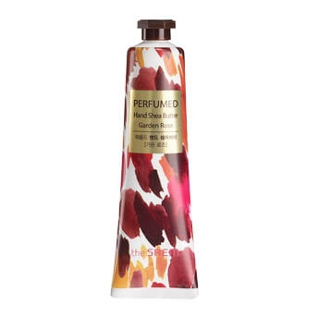 Крем для рук парфюмированный с розой The Saem Perfumed Hand Shea Butter Garden Rose, 30 мл