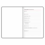 Еженедельник датированный 2025, А5, 145х215 мм, BRAUBERG "Party", под кожу, белый, 115969