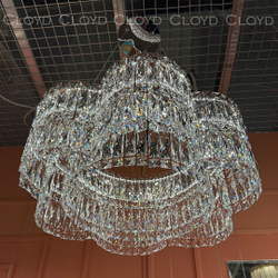 Люстра Cloyd ANTREA-B C1 / Ø60 см - хром (арт.11627)