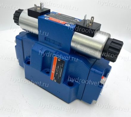 4WEH16HD7X/OF6EG24N9ETK4/B10 - Гидрораспределитель с электроуправлением Ду16 схема D (574А/ОФ), напряжение G24, каналы управления ET - X и Y - внутренние