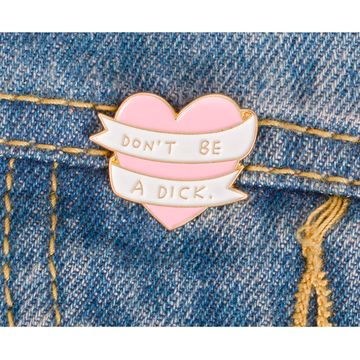 Значок металлический на одежду/Пин. Don't be a D