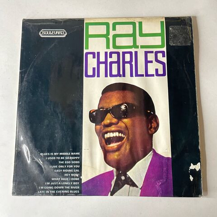 Винтажная виниловая пластинка LP Ray Charles Blues Is My Middle Name (Англия 1971)