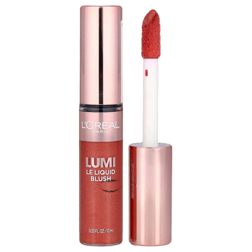 L'Oréal, Lumi, жидкие румяна Le, с оттенком 630 Glowy True Rose, 10 мл (0,33 жидк. Унции)