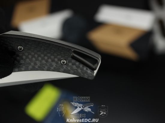 Нож складной WE Knife Speedliner WE22045B-1 сталь клинка CPM-20CV, рукоять Carbon