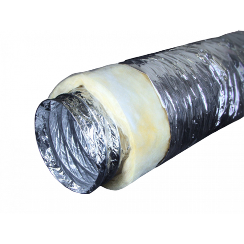 АПЛ-П 356 Теплозвукоизолированный воздуховод гибкий полиэфирный, (L до 10м) изолированный, утепленный, звукопоглощающий