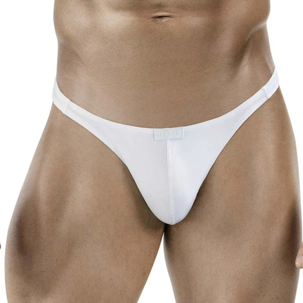 Мужские трусы тонги белые Clever Moda DESIRABLE THONG 183001