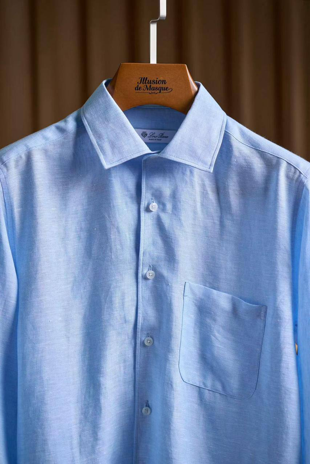 Льняная рубашка Loro Piana