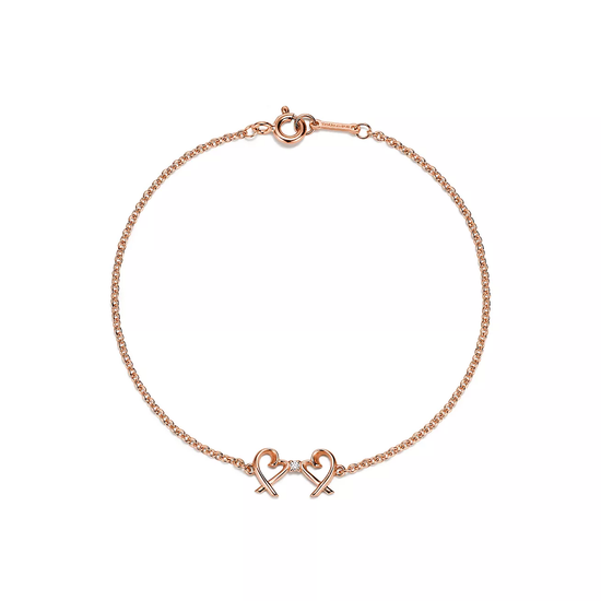 Браслет Double Loving Heart Tiffany&Co
