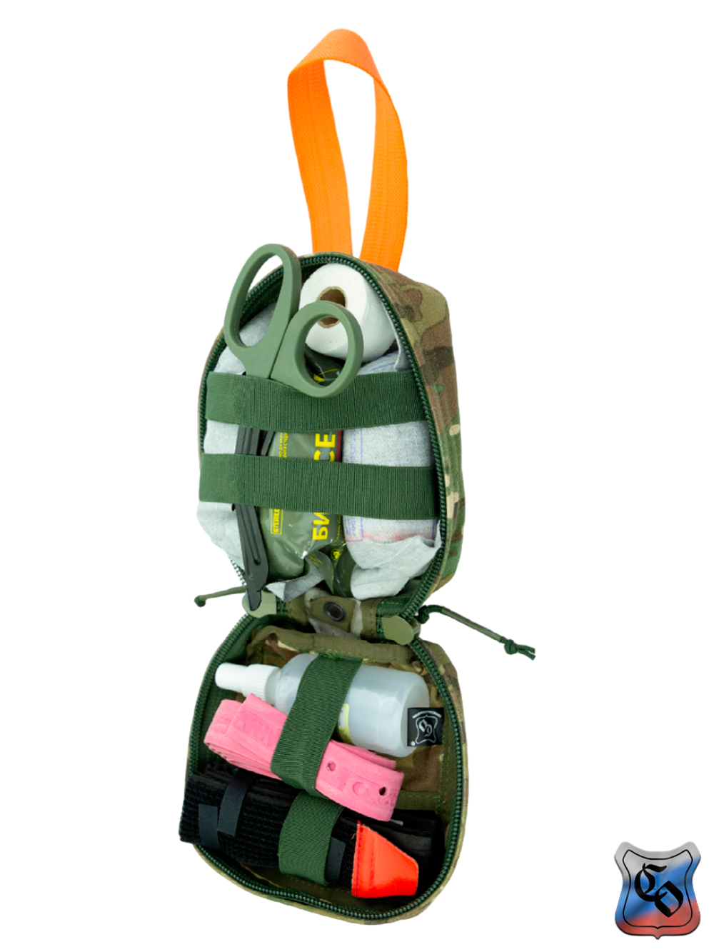 Аптечка отрывная SSO КМП MOLLE (Мультикам)
