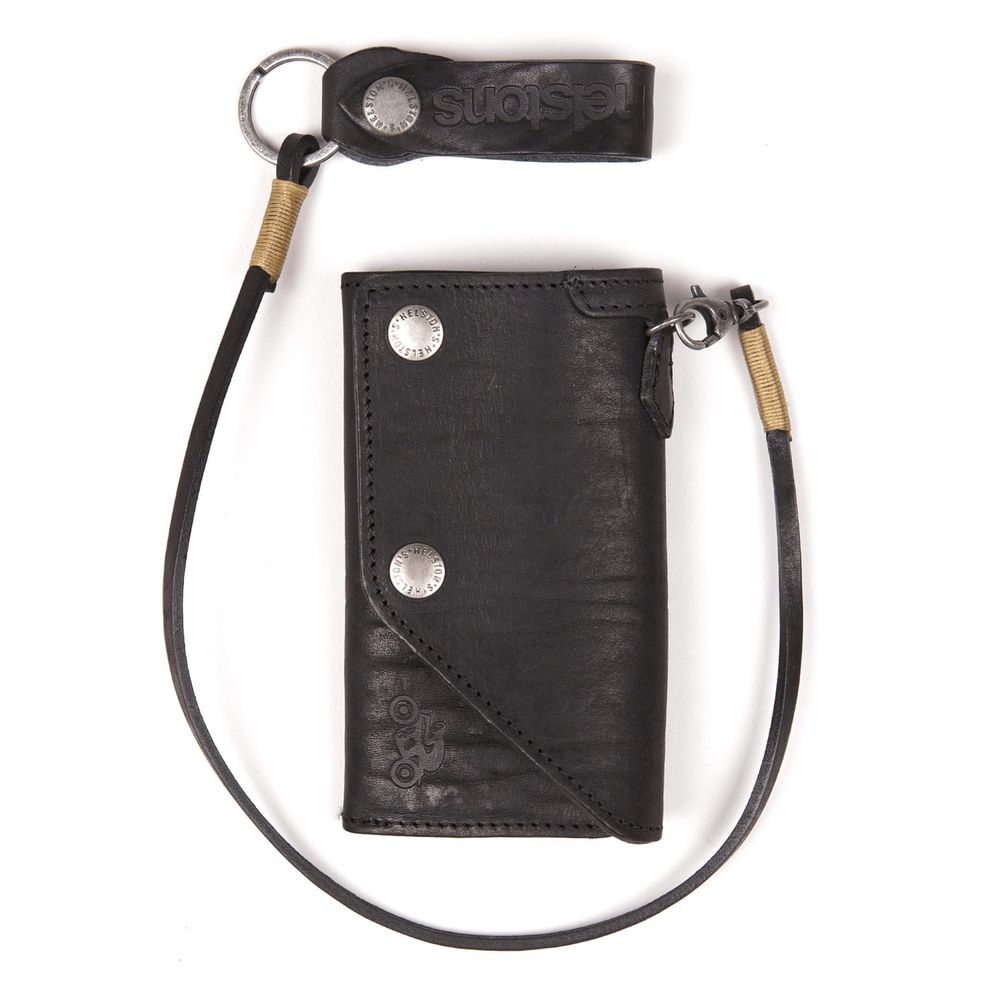 Old Wallet Cuir + Lacet / Черный