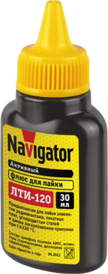Флюс Navigator 93 745 NEM-Fl05-F30 (ЛТИ-120, 30мл)