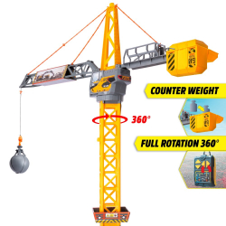 Dickie Construction - Мощный кран с шаром для сноса 110 см Пульт дистанционного управления 3729022 / артикул   3729022  / GTIN 4006333091094