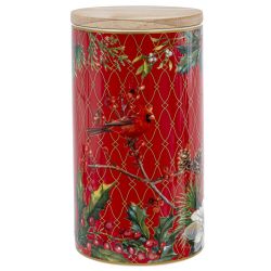 GAEM Емкость для сыпуч прод "Рождественский Вальс", 1000 мл, L10 W10 H18,5 см