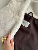 Жилет-манишка норка (светло-бежевый)