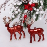 Набор украшений SHINE «Magic deer» 12,5х10,5 см (2 шт.), copper