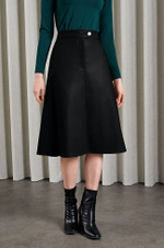 4821 Юбка женская (черный)