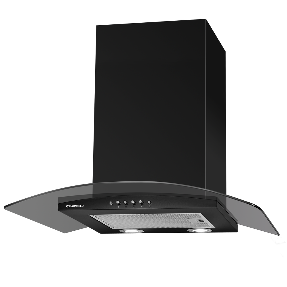 ВЫТЯЖКА MAUNFELD ANCONA PLUS 60 (C) ЧЕРНЫЙ/тёмное стекло фото 