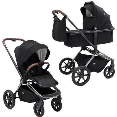 Коляска 2 в 1 Labala Raiz Edition Line 2025 Black Night