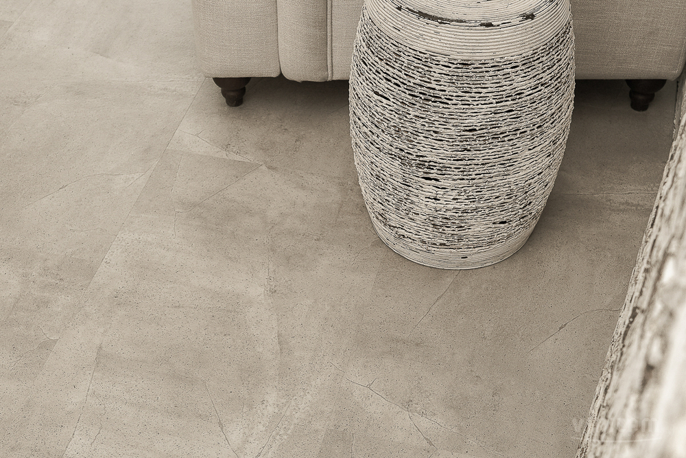 LVT-плитка VINILAM 61603 Бетонная смесь (4,56) клеевой