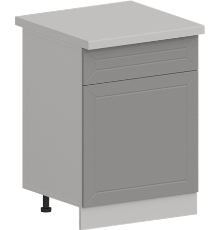 Кухня Модуль ШН1Я 601М Белый / Лайт Грей