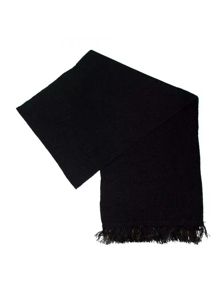 Кашне черное п/ш