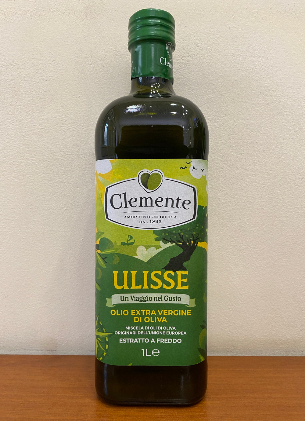 Оливковое масло Clemente "ULISSE", 1 л, Италия