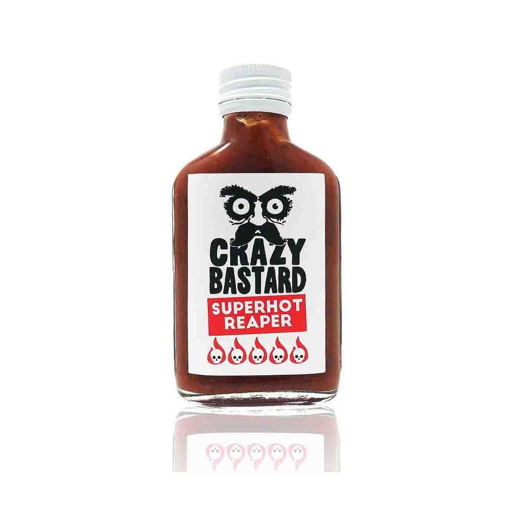 Соус чили Crazy Bastard Суперхот из перца Каролины рипер